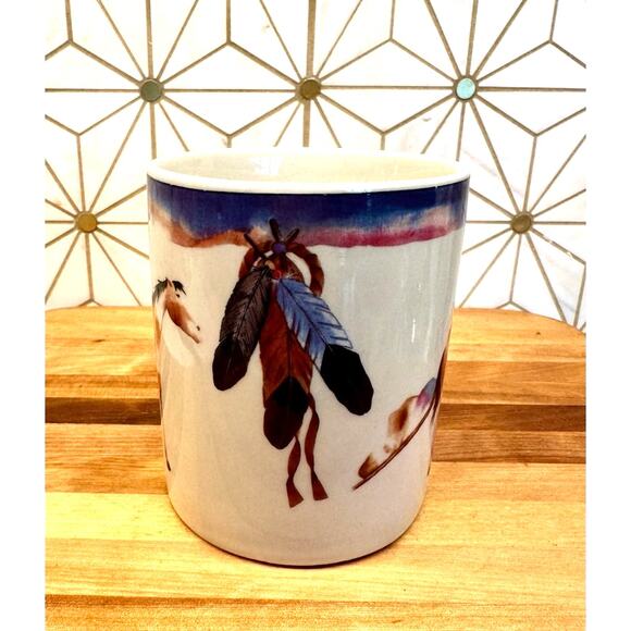 Meiwa Table Art "Lonely Journey" Coffee Mug | Carol Grigg |1997 - Picture 2 of 3